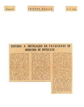 Reportagem jornal Tribuna Médica