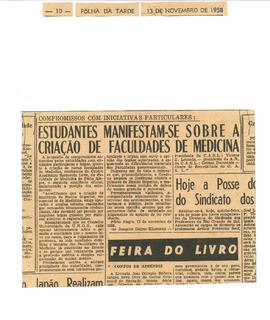 Reportagem jornal Folha da Tarde