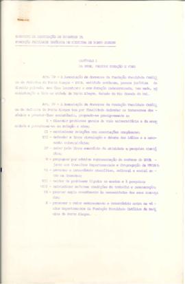 Estatuto dos docentes da Faculdade Católica de Medicina de Porto Alegre